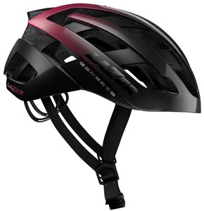 Kask rowerowy LAZER Genesis Czarno-czerwony Szosowy (rozmiar M)