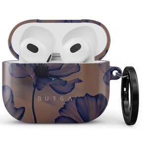 Etui na słuchawki BURGA Velvet Night do Apple AirPods 3 Brązowo-niebieski