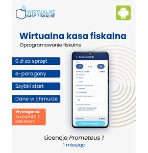 Kod aktywacyjny WKF Prometeus 1 – Bez zobowiązań 1 miesiąc