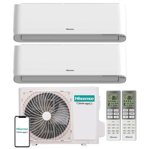 Klimatyzator Multisplit, Pompa ciepła powietrze - powietrze HISENSE Energy Pro + 2AMW42U4RGC (2 pomieszczenia)