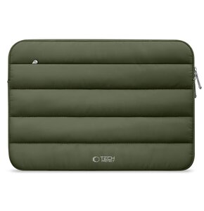 Etui na laptopa TECH-PROTECT Fluffy 15-16 cali Ciemnozielony