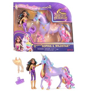 Lalka SPIN MASTER Unicorn Academy Sophia i Jednorożec 6072668