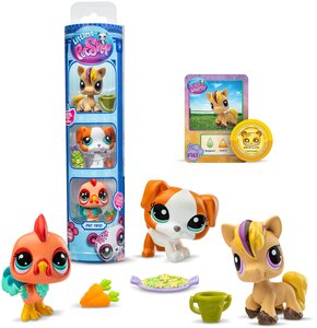 Zestaw figurek LITTLEST PET SHOP Pet trio LPS00646 (1 zestaw)