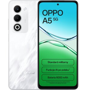 Smartfon OPPO A5 5G 4/128GB 6.67" 120Hz Biały