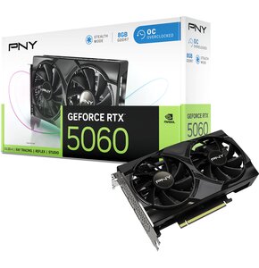 Karta graficzna PNY GeForce RTX 5060 OC Dual Fan 8GB DLSS 4