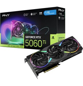 Karta graficzna PNY GeForce RTX 5060 Ti ARGB OC Triple Fan 8GB DLSS 4