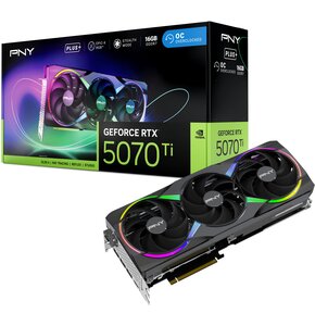 Karta graficzna PNY GeForce RTX 5070 Ti ARGB OC Triple Fan Plus 16GB DLSS 4