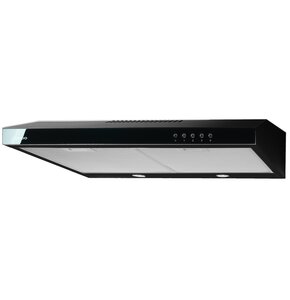 Okap AKPO WK-7 K glass 50 Czarny/czarne szkło 285m3/h 71dB klasa C