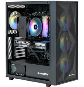 Komputer MAD DOG DIAXID605-I02WR32 i5-14400F 32GB RAM 1TB SSD GeForce RTX4060 DLSS 3 Wi-Fi Windows 11 Home