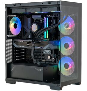Komputer MAD DOG Powered by Gigabyte C500-A01DR32 R7-9800X3D 32GB RAM 2TB SSD Radeon RX9070XT Wi-Fi