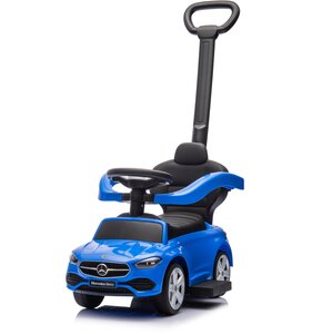 Jeździk SUN BABY Mercedes C-Class J05.040.1.3 Niebieski rączka