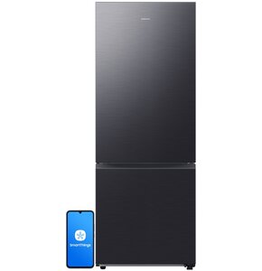 Lodówka SAMSUNG RB53DG706CB1EO Combi Max AI No Frost 203cm Grafitowa stal