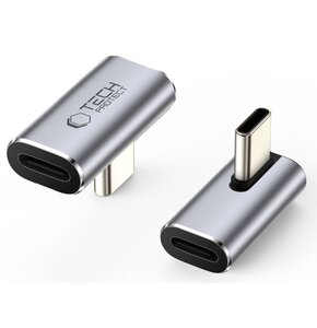 Adapter USB Typ C - USB Typ C TECH-PROTECT UltraBoost AA03 Szary