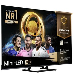 Telewizor HISENSE 75U7Q 75" MINILED 4K 144Hz VRR VIDAA Dolby Vision Dolby Atmos HDMI 2.1