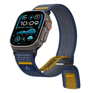 Pasek SPIGEN Athlex Air do Apple Watch 6/7/8/9/10/SE/ULTRA 1/2 (44/45/46/49 mm) Granatowy