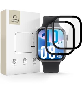 Szkło hybrydowe TECH-PROTECT Glass Flex+ do Huawei Watch Fit 3 Czarny (2 szt.)