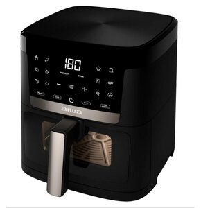 Air Fryer Frytkownica beztłuszczowa AIWA AFR-7000 Chukuma Czarny, 7l, z okienkiem do obserwacji postępów gotowania