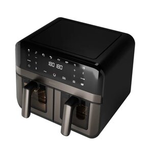Air Fryer Frytkownica beztłuszczowa AIWA AFR-9000 Futago, 9l, z podwójnym koszem