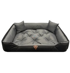 Legowisko dla psa OSKAR Comfortable Szaro-czarny 75 x 65 cm