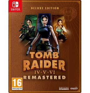 Tomb Raider IV-VI Remastered Starring Lara Croft Deluxe Edition Gra NINTENDO SWITCH