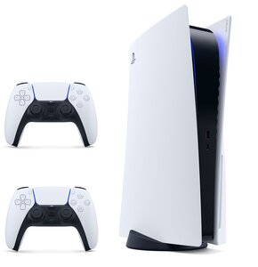 Konsola SONY PlayStation 5 z napędem Blu-ray 4K UHD + Kontroler DualSense Biały