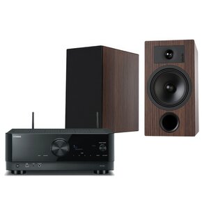 Zestaw stereo YAMAHA RX-V6A + INDIANA Line Tesi 3 Mocca
