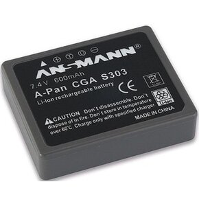 Akumulator ANSMANN 600 mAh do Panasonic A-Pan CGA S303