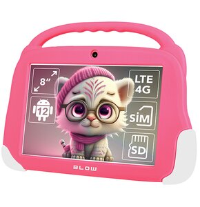Tablet BLOW KidsTab 8 8" 4/64GB LTE Wi-Fi Różowy