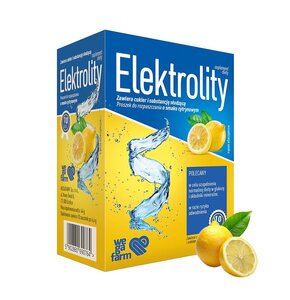 Elektrolity WEGAFARM Cytrynowy (10 x 4.4 g)