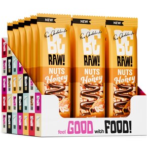 Baton BERAW Nuts & honey Arachidowo-czekoladowy (15 x 30 g)