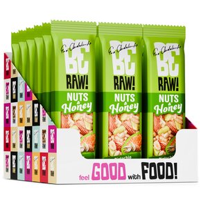 Baton BERAW Nuts & honey Pistacjowo-migdałowy (15 x 30 g)