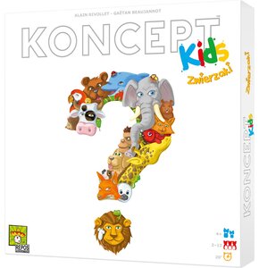 Gra planszowa REBEL Koncept Kids Zwierzaki
