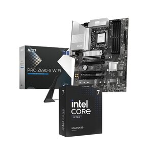 Płyta główna MSI Pro Z890-S WiFi + Procesor INTEL Core Ultra 7-265K