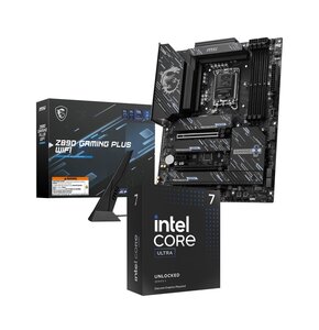 Płyta główna MSI Z890 Gaming Plus WiFi + Procesor INTEL Core Ultra 7-265KF