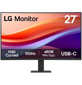 Monitor LG 27U421A-B.AEUQ 27" 1920x1080px 100Hz Curved