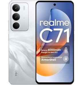 Smartfon REALME C71 6/128GB 6.67" 120Hz Biały