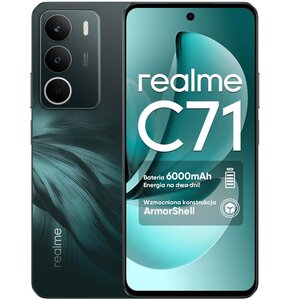 Smartfon REALME C71 8/256GB 6.67" 120Hz Czarny