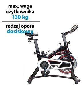 Rower spinningowy HERTZ FITNESS XR-220
