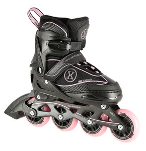 Łyżworolki NILS EXTREME NA11008 (rozmiar 35-38) Czarno-fioletowy