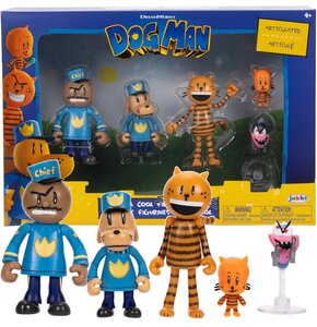 Zestaw figurek JAKKS PACIFIC Dog Man 19736