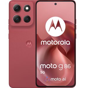 Smartfon MOTOROLA Moto G86 5G 8/256GB 6.67" 120Hz Czerwony