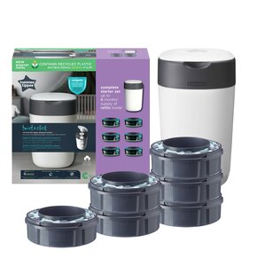 Kosz na pieluchy TOMMEE TIPPEE Twist Click TTP85201903 + 6 wkładów