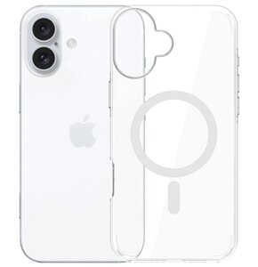 Etui 3MK EverClear MagCase do Apple iPhone 16 Przezroczysty