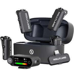 System bezprzewodowy HOLLYLAND Lark Max 2 Combo (4 mikrofony)