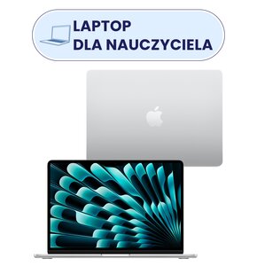 Laptop APPLE MacBook Air 2025 13.6" Retina M4 16GB RAM 512GB SSD macOS Srebrny