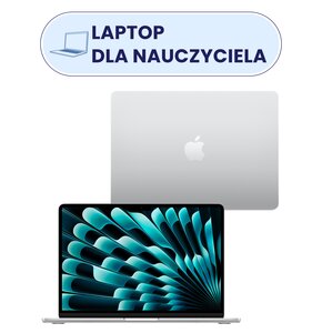 Laptop APPLE MacBook Air 2025 13.6" Retina M4 16GB RAM 512GB SSD macOS Srebrny (Klawiatura US)