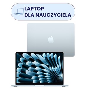 Laptop APPLE MacBook Air 2025 13.6" Retina M4 24GB RAM 1TB SSD macOS Błękitny