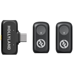 System bezprzewodowy HOLLYLAND Lark A1 Mini Duo USB-C Szary