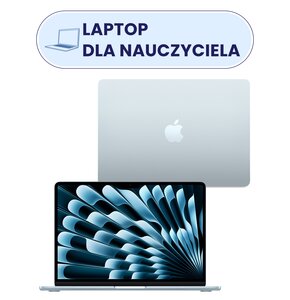 Laptop APPLE MacBook Air 2025 15.3" Retina M4 32GB RAM 1TB SSD macOS Błękitny