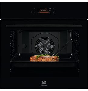 Piekarnik ELECTROLUX Seria 700 MealAssist LOE8H39Z Czarny Elektryczny A+